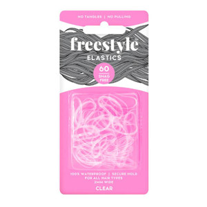 freestyle snag free elastics mm wide clear pcs freestyle snag free elastics mm wide clear pcs