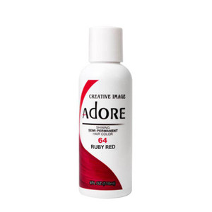 adore semi permanent colour ruby red ml