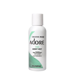 adore semi permanent pastels colour sweet mint ml psd