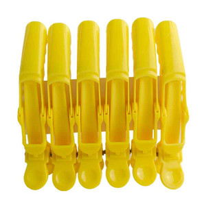 Alligator Yellow Clips pc