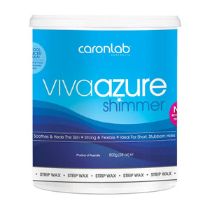 Caron Viva Azure Shimmer Strip Wax 800g Caron Viva Azure Shimmer Strip Wax 800g