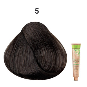JJ's 100% Gray Coverage Permanent Hair Colour Cream 100ml - 5 Light Brown JJ's 100% Gray Coverage Permanent Hair Colour Cream 100ml - 5 Light Brown