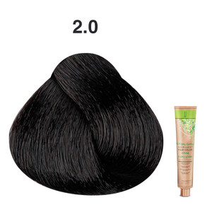 JJ's 100% Gray Coverage Permanent Hair Colour Cream 100ml - 2.0 Cool Natural Darkest Brown JJ's 100% Gray Coverage Permanent Hair Colour Cream 100ml - 2.0 Cool Natural Darkest Brown