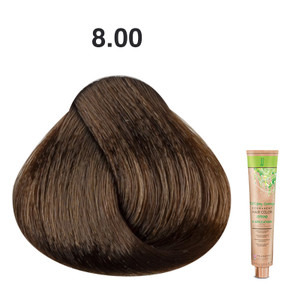 JJ's 100% Gray Coverage Permanent Hair Colour Cream 100ml - 8.00 Intense Natural Light Blonde