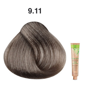 JJ's 100% Gray Coverage Permanent Hair Colour Cream 100ml - 9.11 Intense Ash Very Light Blonde JJ's 100% Gray Coverage Permanent Hair Colour Cream 100ml - 9.11 Intense Ash Very Light Blonde