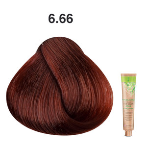JJ's 100% Gray Coverage Permanent Hair Colour Cream 100ml - 6.66 Intense Red Dark Blonde JJ's 100% Gray Coverage Permanent Hair Colour Cream 100ml - 6.66 Intense Red Dark Blonde