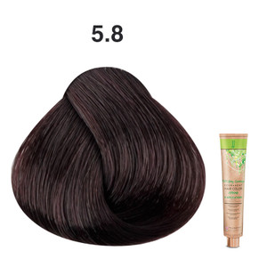 JJ's 100% Gray Coverage Permanent Hair Colour Cream 100ml - 5.8 Chocolate Light Brown JJ's 100% Gray Coverage Permanent Hair Colour Cream 100ml - 5.8 Chocolate Light Brown