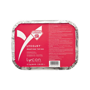 lycon lycojet desert rose hot wax 1kg