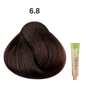 JJ's 100% Gray Coverage Permanent Hair Colour Cream 100ml - 6.8 Chocolate Dark Blonde JJ's 100% Gray Coverage Permanent Hair Colour Cream 100ml - 6.8 Chocolate Dark Blonde