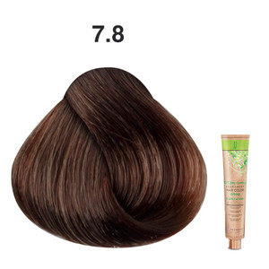 JJ's 100% Gray Coverage Permanent Hair Colour Cream 100ml - 7.8 Chocolate Medium Blonde JJ's 100% Gray Coverage Permanent Hair Colour Cream 100ml - 7.8 Chocolate Medium Blonde