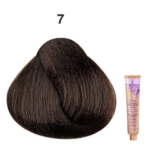 JJ's All Free Permanent Hair Colour Cream 100ml - 7 Medium Blonde