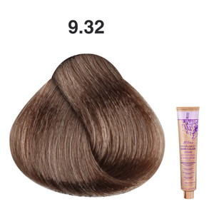 JJ's All Free Permanent Hair Colour Cream 100ml - 9.32 Warm Beige Very Light Blonde JJ's All Free Permanent Hair Colour Cream 100ml - 9.32 Warm Beige Very Light Blonde