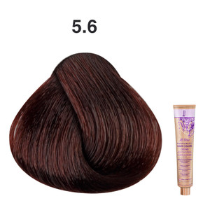 JJ's All Free Permanent Hair Colour Cream 100ml - 5.6 Red Light Brown