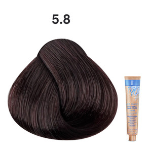 JJ's Zero Ammonia Permanent Hair Colour Cream 100ml - 5.8 Chocolate Light Brown JJ's Zero Ammonia Permanent Hair Colour Cream 100ml - 5.8 Chocolate Light Brown