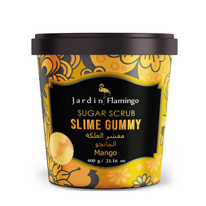 Jardin Flamingo Slime Sugar Scrub - Mango 600g Jardin Flamingo Slime Sugar Scrub - Mango 600g