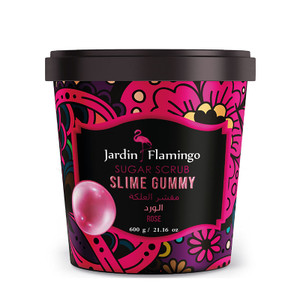 Jardin Flamingo Slime Sugar Scrub - Rose 600g Jardin Flamingo Slime Sugar Scrub - Rose 600g