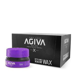 Agiva Styling Aqua Wax 08 Cool Bright Purple 155ml x 36 Pack Agiva Styling Aqua Wax 08 Cool Bright Purple 155ml x 36 Pack