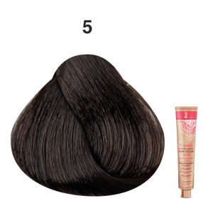 JJ's 10 Minutes Permanent Hair Colour Cream 100ml - 5 Light Brown