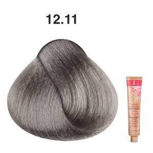 JJ's 10 Minutes Permanent Hair Colour Cream 100ml - 12.11 Special Blonde Intense Ash JJ's 10 Minutes Permanent Hair Colour Cream 100ml - 12.11 Special Blonde Intense Ash