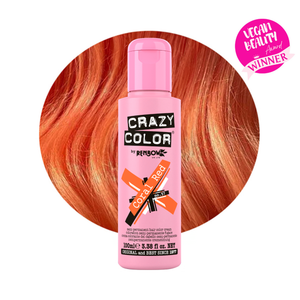 Crazy Color Semi-Permanent Hair Colour Cream 100ml - No. 57 Coral Red Crazy Color Semi-Permanent Hair Colour Cream 100ml - No. 57 Coral Red