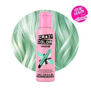 Crazy Color Semi-Permanent Hair Colour Cream 100ml - No. 71 Peppermint Crazy Color Semi-Permanent Hair Colour Cream 100ml - No. 71 Peppermint