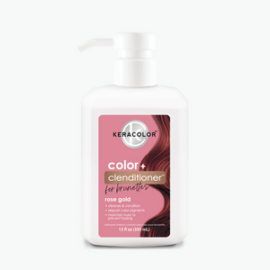 Keracolor Color + Clenditioner For Brunettes Rose Gold 355ml Keracolor Color + Clenditioner For Brunettes Rose Gold 355ml