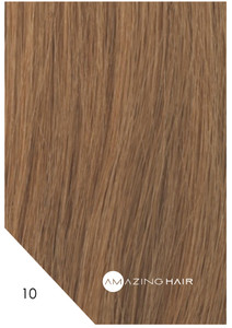 Amazing Hair 20" Remy Weft Extension #10 Swatch Amazing Hair 20" Remy Weft Extension #10 Swatch