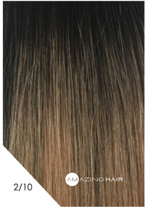 Amazing Hair 20" Remy Weft Extension #2/10 Swatch Amazing Hair 20" Remy Weft Extension #2/10 Swatch