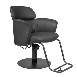 Noir Black Salon Styling Chair Y501 Noir Black Salon Styling Chair Y501