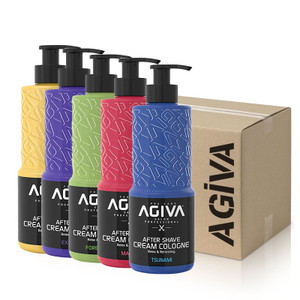 Agiva After Shave Cream Cologne 400ml - Mixed Carton of 24pcs Agiva After Shave Cream Cologne 400ml - Mixed Carton of 24pcs