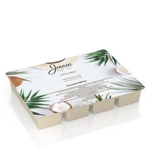 Jennai Soft-n-Silky Hot Block Wax Coconut White 1kg Jennai Soft-n-Silky Hot Block Wax Coconut White 1kg