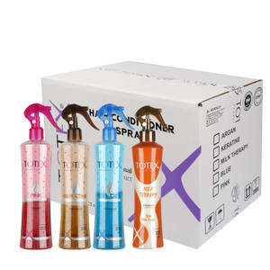 Totex Hair Conditioning Spray 400ml - Mixed Box of 24 pieces