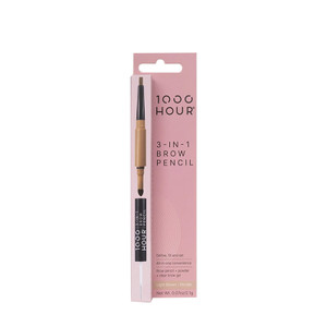 1000Hour 3-in-1 Brow Pencil Light Brown 1000Hour 3-in-1 Brow Pencil Light Brown