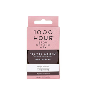 1000Hour Brow Styling Wax - Warm Dark Brown 1000Hour Brow Styling Wax - Warm Dark Brown