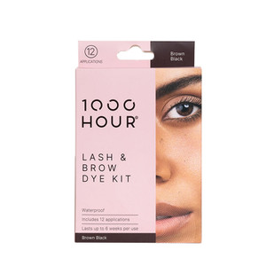 1000Hour Lash & Brow Dye Kit- Brown Black 1000Hour Lash & Brow Dye Kit- Brown Black