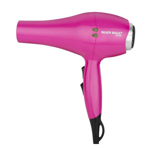 Silver Bullet Pink Satin Hair Dryer