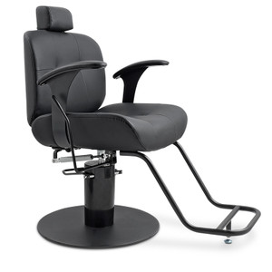 Loui Black Reclining Salon Styling Chair A50R Loui Black Reclining Salon Styling Chair A50R