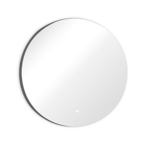Portal Circle Wall LED Mirror - Black 80 x 80CM Portal Circle Wall LED Mirror - Black 80 x 80CM