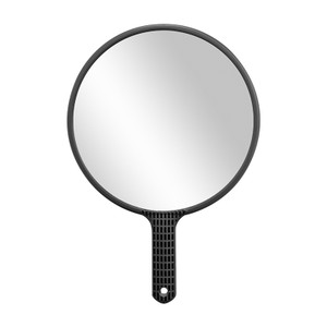 Round Hand Held Mirror Black Round Hand Held Mirror Black