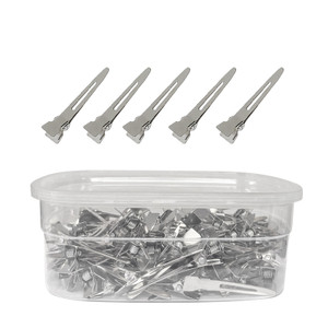 Single Prong Hair Clip 44mm- 100 pieces