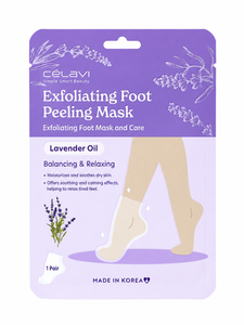 Célavi Exfoliating Foot Peeling Mask 1 Pair - Lavender Oil
