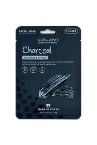 Célavi Charcoal Facial Mask 1 Sheet