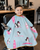 Kids Blue Penguin Cutting Cape
