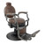 New York Barber Chair Matte Brown