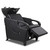 Manchester Hair Washing Basin Lounge Black Arm Rest 583