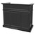 Ebony Reception Desk Black