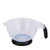 Large Transparent Glitter Tinting Bowl with Handle