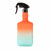 Large Rectagle Ombre Spray Bottle - Orange/Green