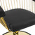 Nico Styling Chair 88064- Gold Frame