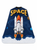 Kids Space Rocket Ship Cutting Cape Navy Blue